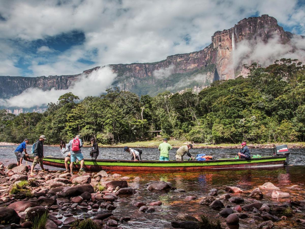 Ara Meru Lodge Canaima Eksteriør billede